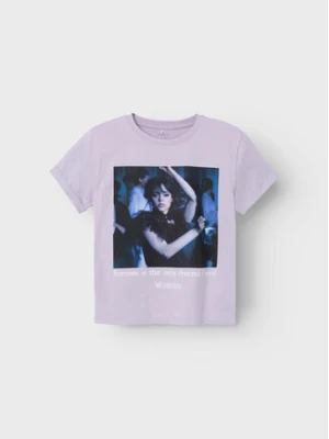 NAME IT T-Shirt 13228850 Fioletowy Boxy Fit