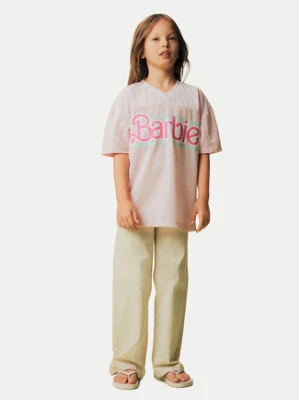 NAME IT T-Shirt Barbie 13243113 Różowy Relaxed Fit