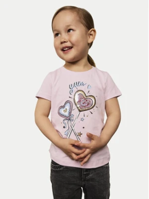 NAME IT T-Shirt Bethany 13237842 Różowy Regular Fit