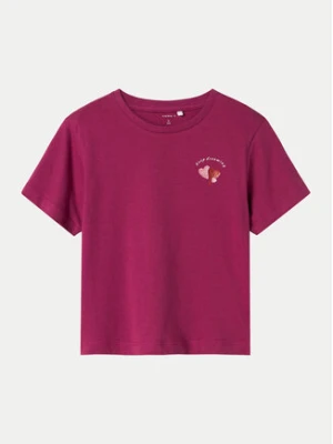 NAME IT T-Shirt Betria 13238045 Fioletowy Regular Fit