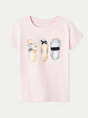 NAME IT T-Shirt Dessy 13241017 Różowy Standard Fit