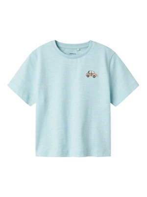 NAME IT T-Shirt Fredery 13238143 Błękitny Regular Fit