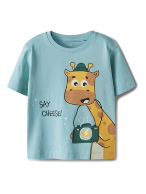 NAME IT T-Shirt Helge 13238145 Błękitny Regular Fit