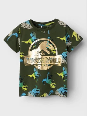 NAME IT T-Shirt Jurassic World 13219776 Zielony Regular Fit