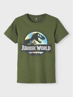 NAME IT T-Shirt Jurassic World 13219935 Zielony Regular Fit