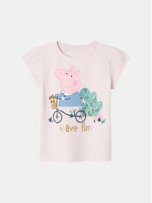 NAME IT T-Shirt PEPPA PIG 13231832 Różowy Regular Fit