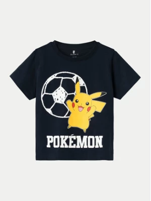NAME IT T-Shirt POKEMON 13231977 Granatowy Regular Fit