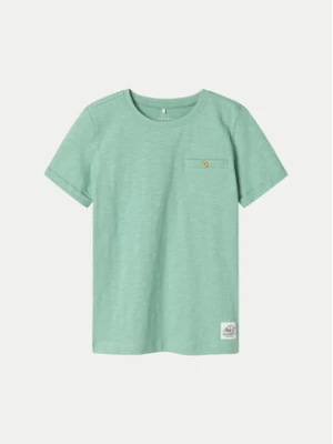 NAME IT T-Shirt Vincent 13201047 Zielony Regular Fit