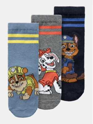 NAME IT Zestaw 3 par wysokich skarpet dziecięcych PAW PATROL 13232187 Kolorowy