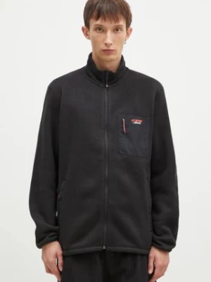 Nanga bluza Polartec Fleece Zip Blouson męska kolor czarny gładka NW2241.1D509