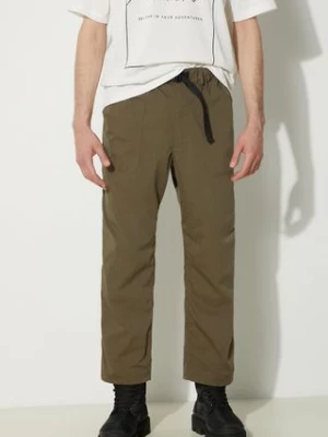 Nanga spodnie Hinoc Ripstop Field Pants męskie kolor zielony proste NW2421.1I203.A