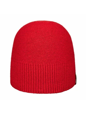 NANGA Wełniana czapka beanie "Drautal" w kolorze czerwonym rozmiar: onesize