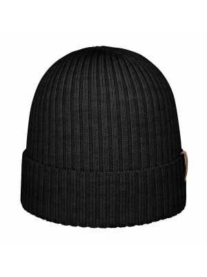 NANGA Wełniana czapka beanie "Lechtal" w kolorze czarnym rozmiar: onesize