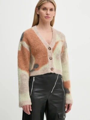 Nanushka kardigan wełniany HENNY