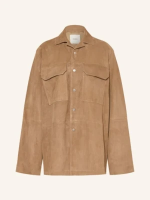 Nanushka Kurtka Skórzana Kohar braun