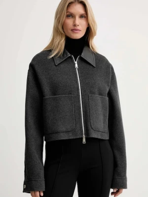 Nanushka kurtka z dodatkiem wełny