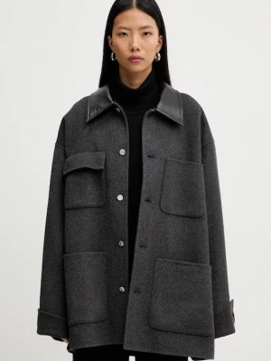 Nanushka kurtka z domieszką jedwabiu NU25FWJK06794