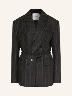 Nanushka Marynarka Osono schwarz