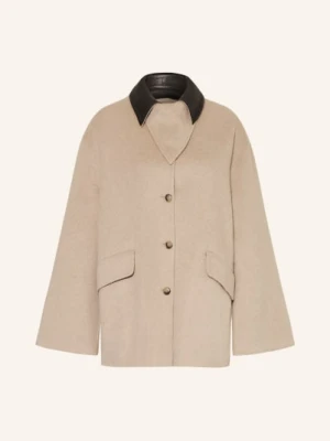 Nanushka Płaszcz Typu Caban Jada grau