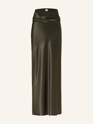Nanushka Spódnica Satynowa Letto gruen