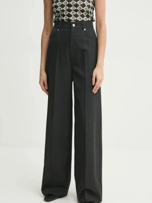 Nanushka spodnie wełniane KORINA