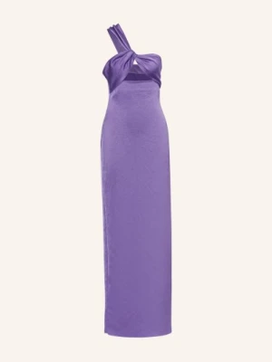 Nanushka Sukienka Na Jedno Ramię Maseco Z Wycięciem lila