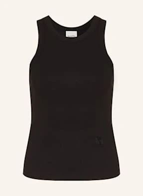 Nanushka Top Herve schwarz