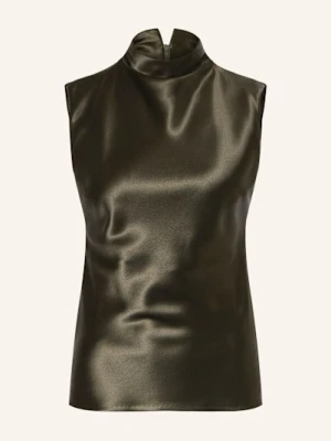 Nanushka Top Satynowy Colson gruen