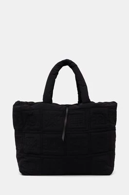 Nanushka torebka SOFT TOTE kolor czarny NU24FWBT12451