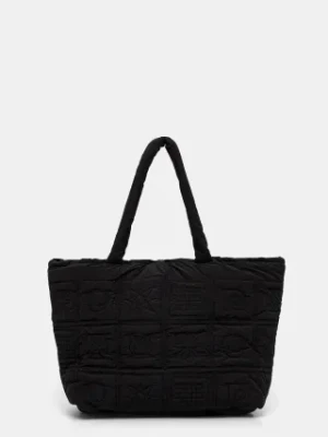 Nanushka torebka SOFT TOTE kolor czarny NU24FWBT12451