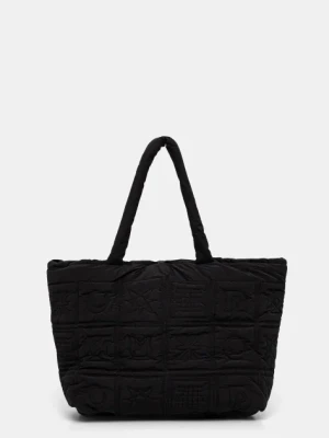 Nanushka torebka SOFT TOTE kolor czarny NU24FWBT12451