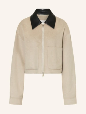 Nanushka Żakiet Pudełkowy Phebe grau