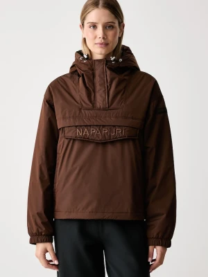 Napapijri anorak damski Rainforest brązowy