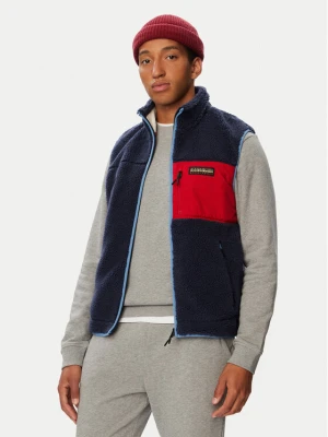 Napapijri Bezrękawnik Yupik V 2 NP0A8B8R Granatowy Regular Fit