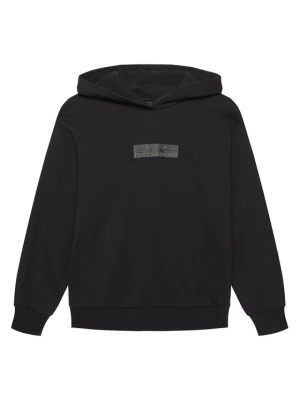 Napapijri Bluza B-New Box Logo NP0A8BA9 Czarny Loose Fit