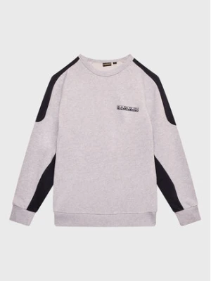 Napapijri Bluza B-Pinta NP0A4GXC M Szary Regular Fit