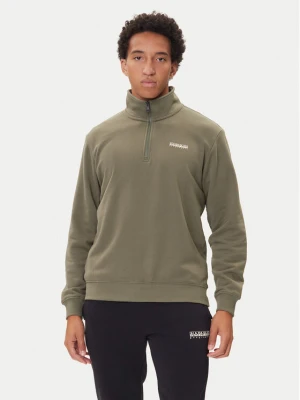 Napapijri Bluza B-Small Box Hz NP0A88TO Zielony Relaxed Fit