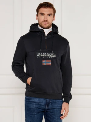 Napapijri Bluza Burgee | Relaxed fit granatowy