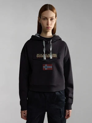 Napapijri Bluza "Burgee" w kolorze czarnym rozmiar: M