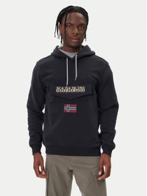 Napapijri Bluza Burgee Wint 4 NP0A892T Czarny Regular Fit