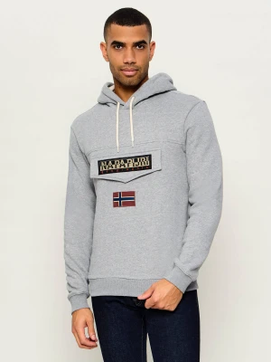 Napapijri Bluza Burgee Wint 4 | Relaxed fit szary