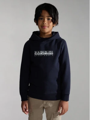 Napapijri Bluza NP0A4GMO S Granatowy Regular Fit