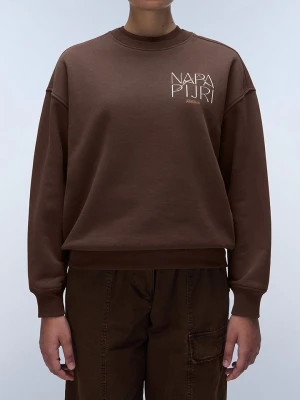 Napapijri Bluza w kolorze brązowym rozmiar: XS