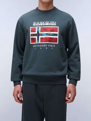 Napapijri Bluza w kolorze zielonym rozmiar: 3XL