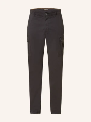 Napapijri Bojówki Yasuni Extra Slim Fit schwarz CZARNY