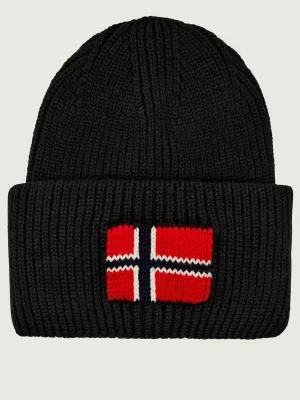 Napapijri Czapka F-EVEI | z dodatkiem wełny