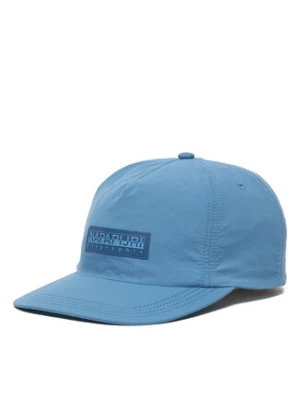 Napapijri Czapka z daszkiem F-Box Logo NP0A4IGB Niebieski