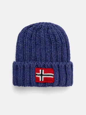 Napapijri czapka z domieszką wełny SEMIURY