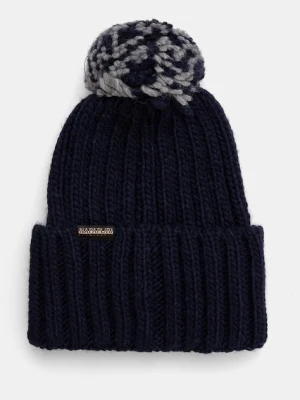 Napapijri czapka z domieszką wełny Semiury