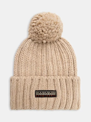 Napapijri czapka z wełną Fea 2 kolor beżowy NP0A4GKAN1J1